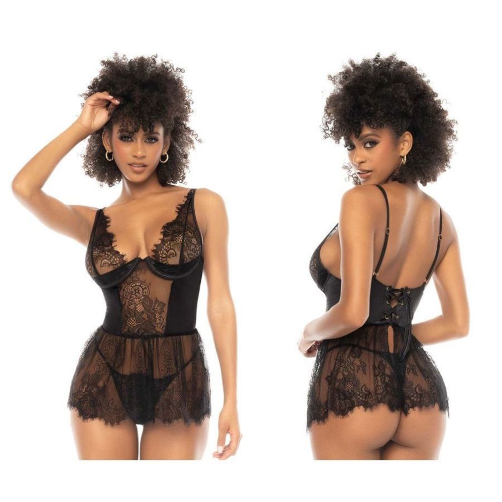 Mapale 7549 Raven Babydoll Color Black